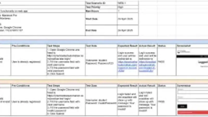 Crafting Detailed Test Scenarios for Effective QA