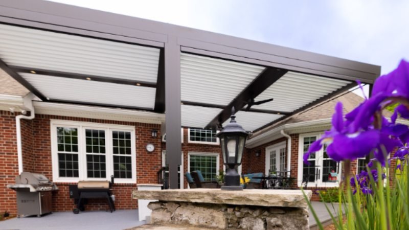 Eco-Friendly Solutions for Outdoor Living The Benefits of Adjustable Louvered Roofs