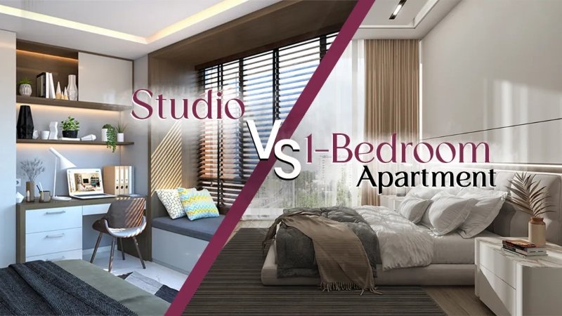 Studio vs 1 Bedroom: Understanding the Layout and Functionality